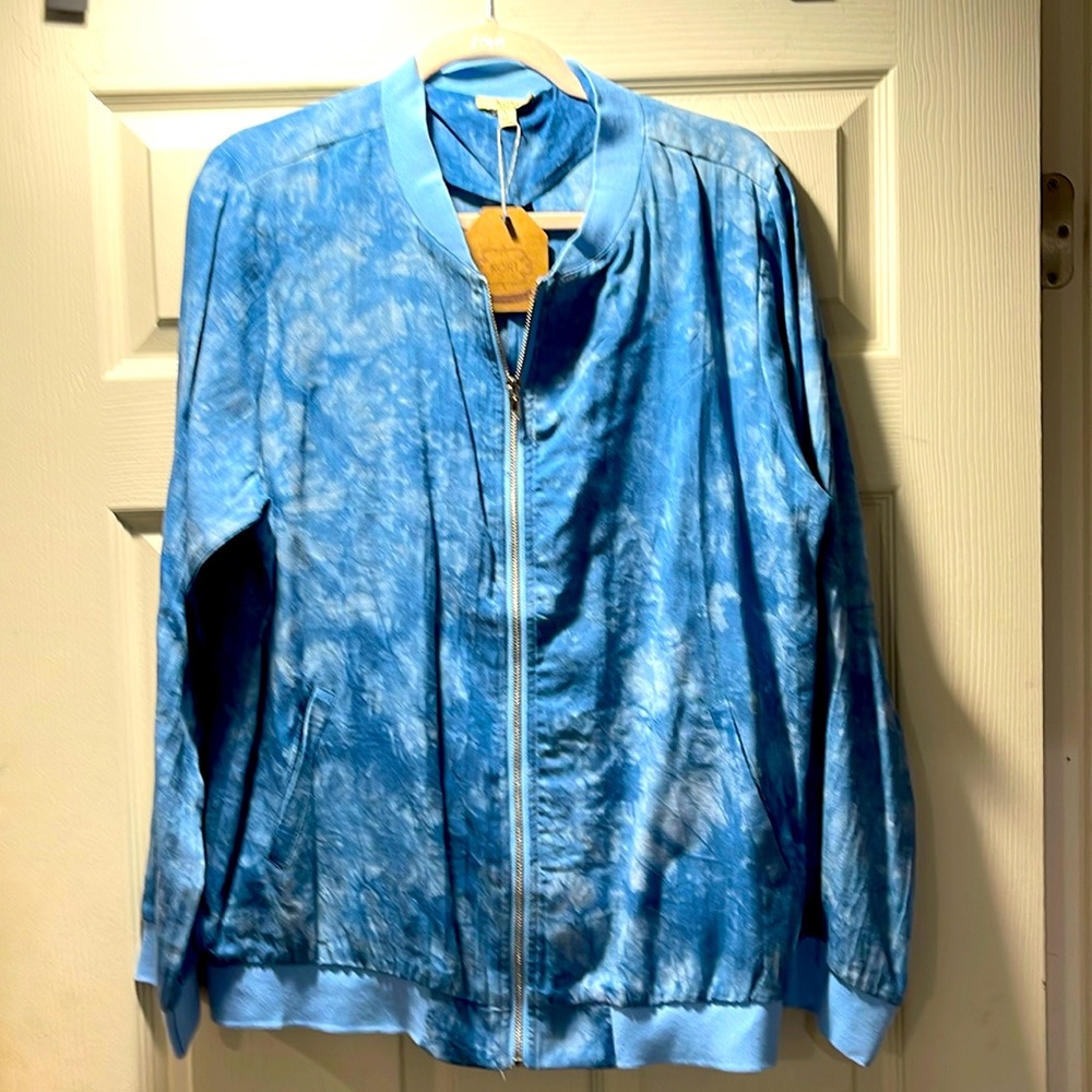 Kori new with tags never been worn light blue spring jacket